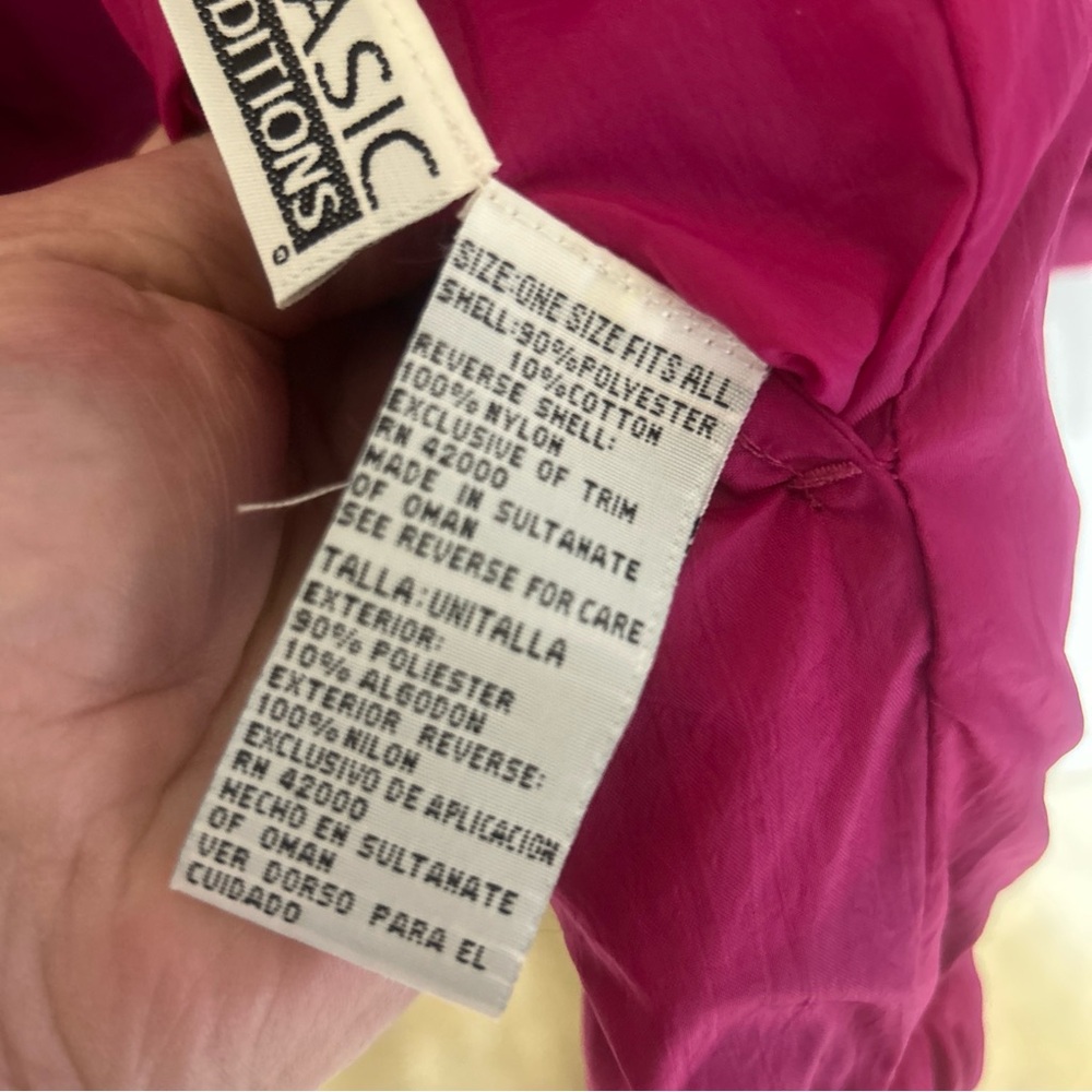 Vintage 90's Basic Editions Reversible Jacket Wom… - image 3